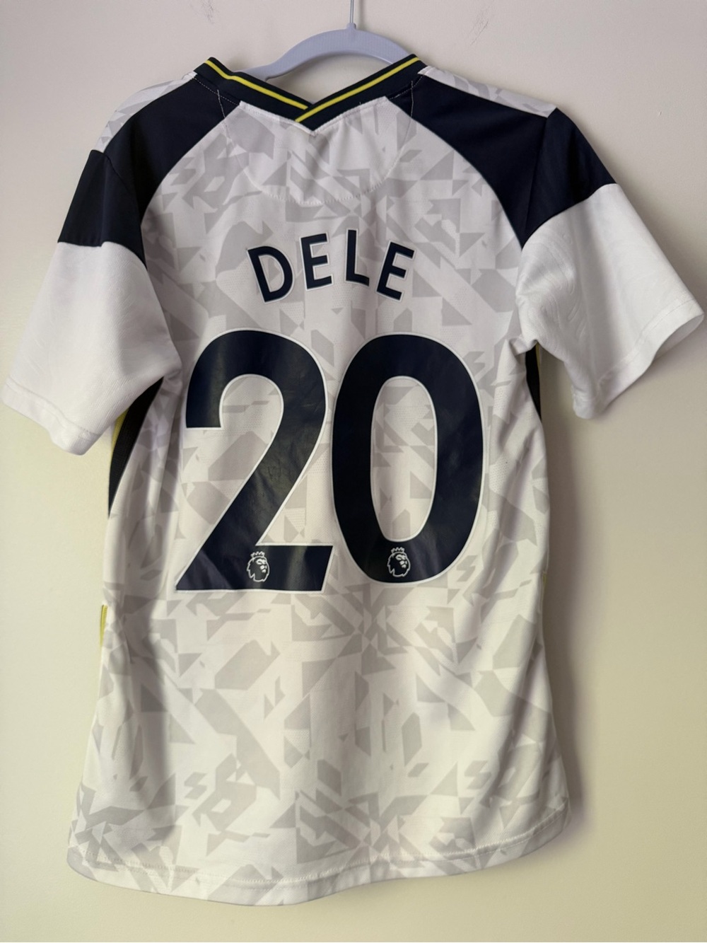 Tottenham Hotspur 'Dele 20' White & Navy Men's Football Jersey